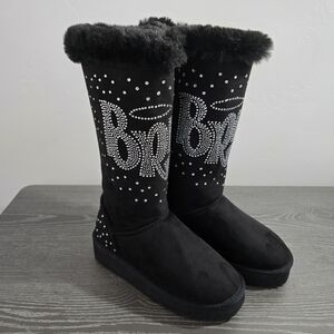 Dolls Kill X Bratz Collection Time To Shine Knee High Boots Rhinestone